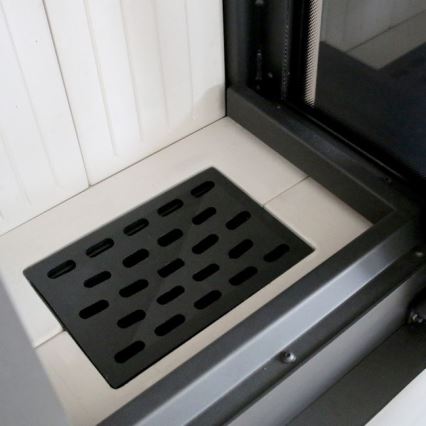 Kratki - Houtkachel van staal 8kW 150mm
