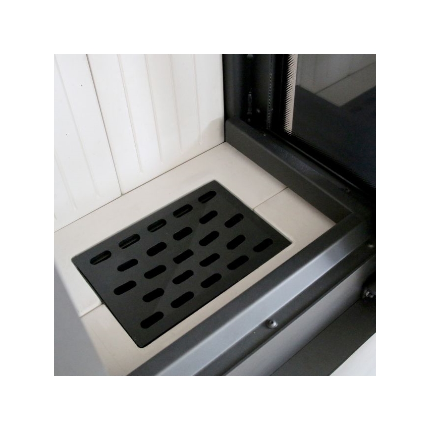 Kratki - Houtkachel van staal 8kW 150mm