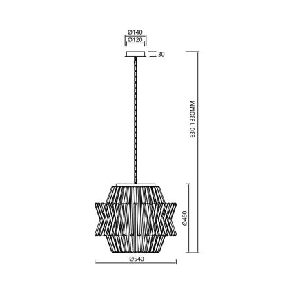 Kristallen hanglamp aan een ketting CROWN 12xE14/40W/230V chroom