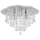Kristallen Plafond Lamp CRISTAL 3xE14/40W/230V