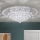 Kristallen plafondlamp GLORIA 9xG9/40W/230V diameter 62 cm doorzichtig/glanzend chroom