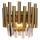 Kristallen wandlamp MADISON 2xE14/40W/230V goud