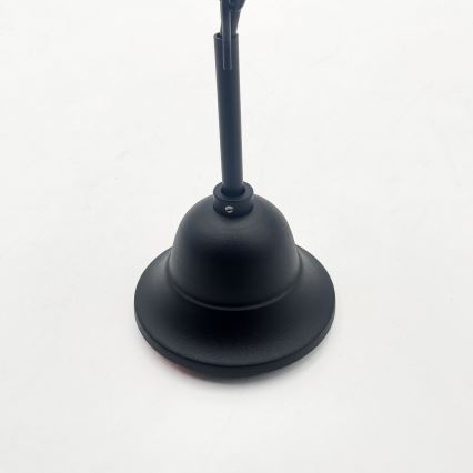 Kroonluchter aan een ketting ANTON 8xE14/60W/230V zwart