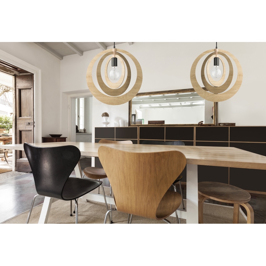 Kroonluchter aan een koord GLAM 1xE27/60W/230V
