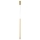 Kroonluchter aan een touwtje STALACTITE LASER 1xG9/2,5W/230V goud