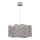 Kroonluchter aan kabel CAMO 3xE27/15W/230V beige