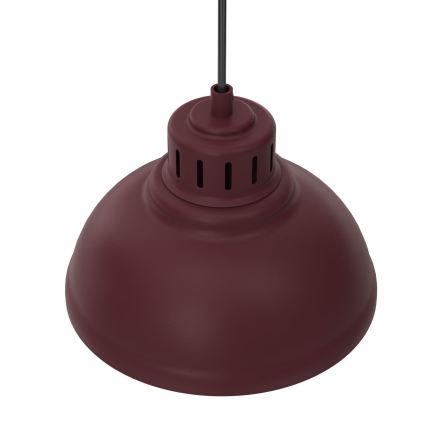 Kroonluchter aan kabel SVEN 4xE27/15W/230V bordeaux