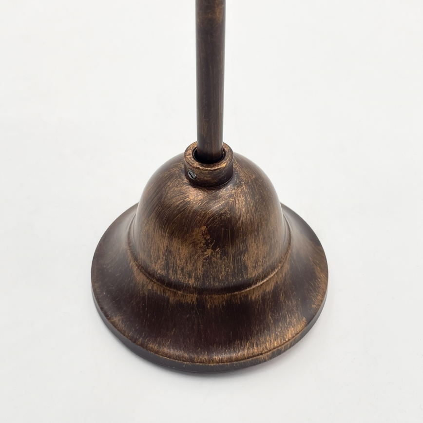 Kroonluchter aan ketting ANTON 3xE14/15W/230V bronskleurig