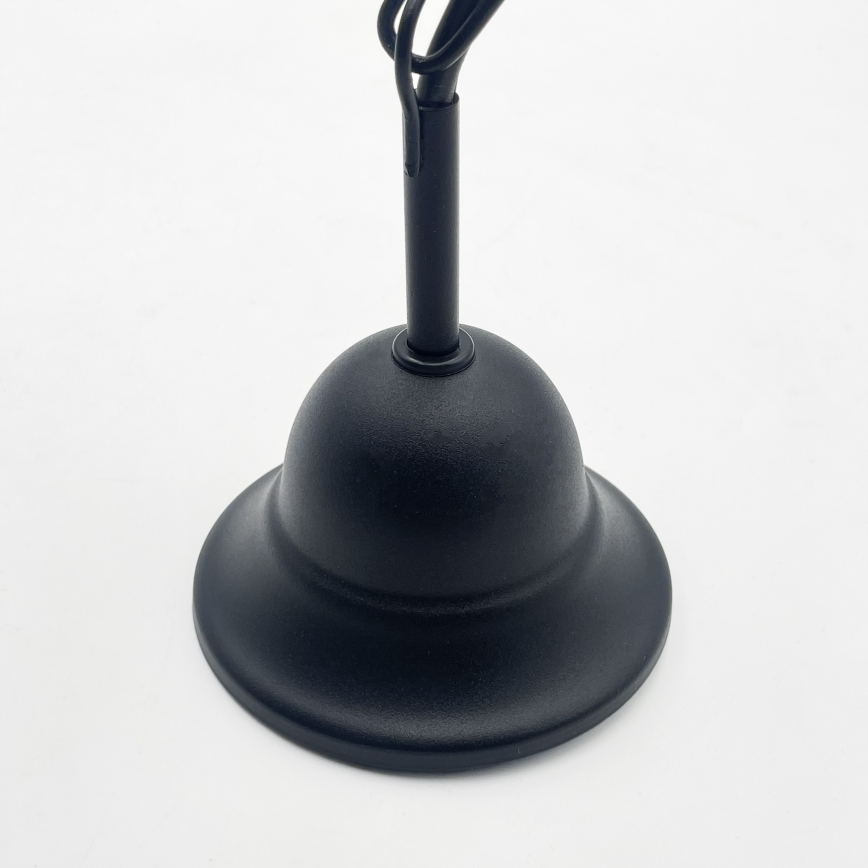 Kroonluchter aan ketting ANTON 3xE14/15W/230V zwart