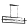 Kroonluchter aan ketting DIEGO 4xE14/40W/230V zwart