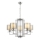 Kroonluchter aan ketting VARANA 5xE27/40W/230V glanzend chroom