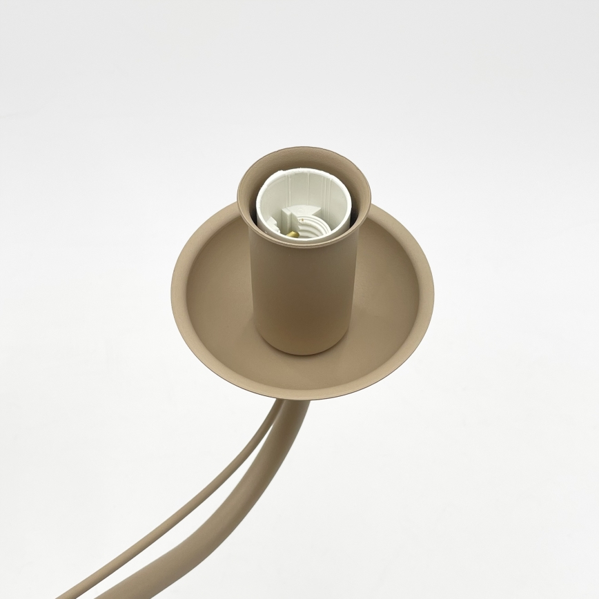 Kroonluchter ANTON aan ketting 8xE14/60W/230V beige