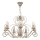 Kroonluchter met ketting MAURO 7xE14/15W/230V beige