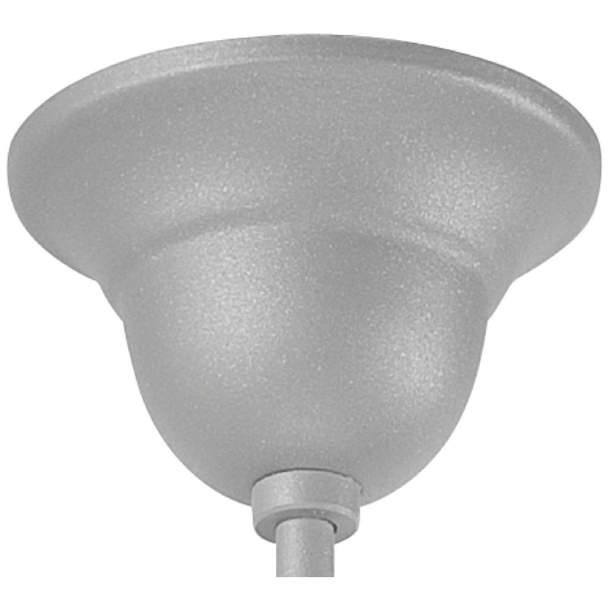 Kroonluchter met ketting RETRO II 5xE27/60W/230V zilver