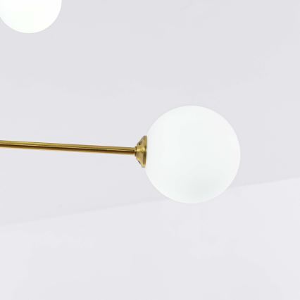 Kroonluchter met stang DORADO 6xG9/40W/230V goudkleurig