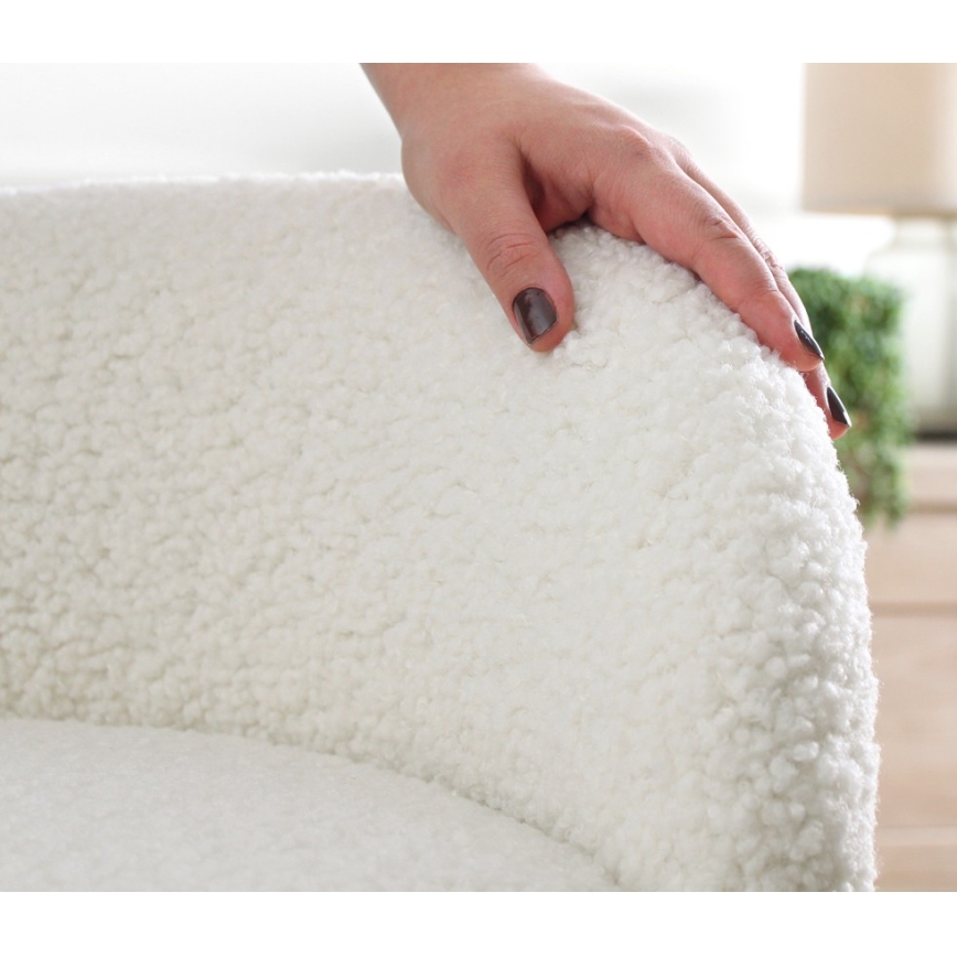 Kruk MIKI Ø 46 cm wit