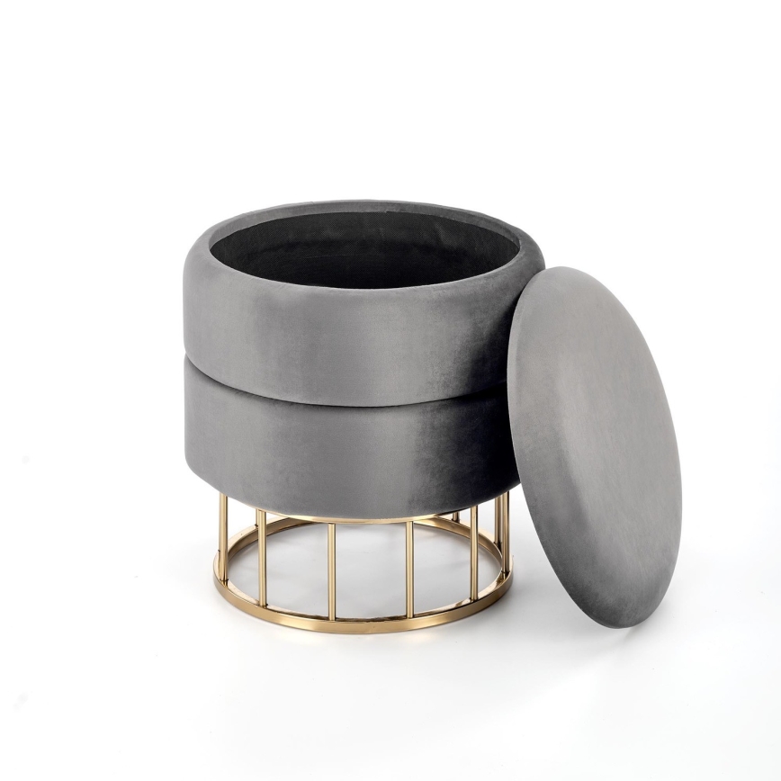 Krukje MINTY diameter 37 cm grijs/goud