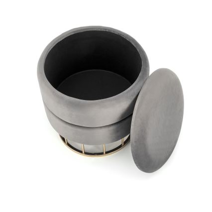 Krukje MINTY diameter 37 cm grijs/goud