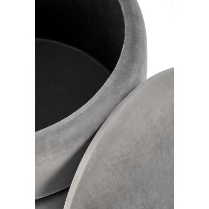 Krukje MINTY diameter 37 cm grijs/goud