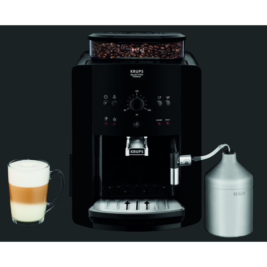 Krups - Automatische koffiemachine ARABICA 1450W/230V zwart