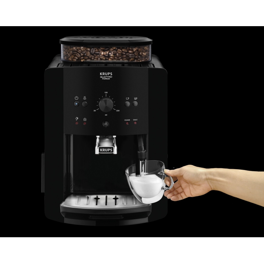 Krups - Automatische koffiemachine ARABICA 1450W/230V zwart