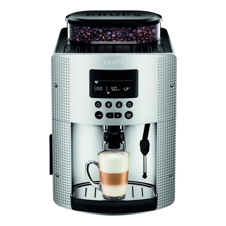 Krups - Automatische koffiemachine ESSENTIAL 1450W/230V zilver