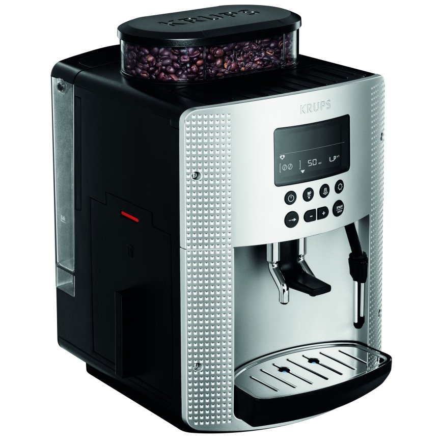 Krups - Automatische koffiemachine ESSENTIAL 1450W/230V zilver