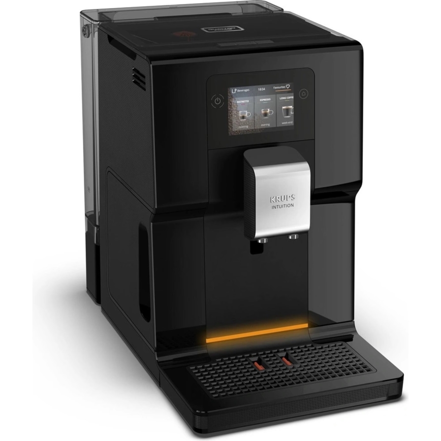 Krups - Automatische koffiemachine met melkcontainer INTUITION PREFERENCE 1450W/230V zwart