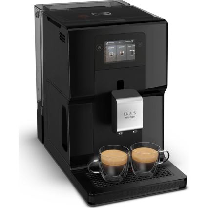 Krups - Automatische koffiemachine met melkcontainer INTUITION PREFERENCE 1450W/230V zwart