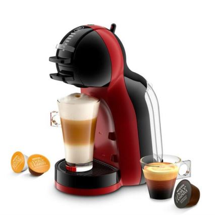 Krups - Capsule-koffiezetapparaat NESCAFÉ DOLCE GUSTO MINI ME 1500W/230V rood/zwart