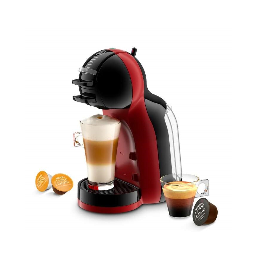 Krups - Capsule-koffiezetapparaat NESCAFÉ DOLCE GUSTO MINI ME 1500W/230V rood/zwart