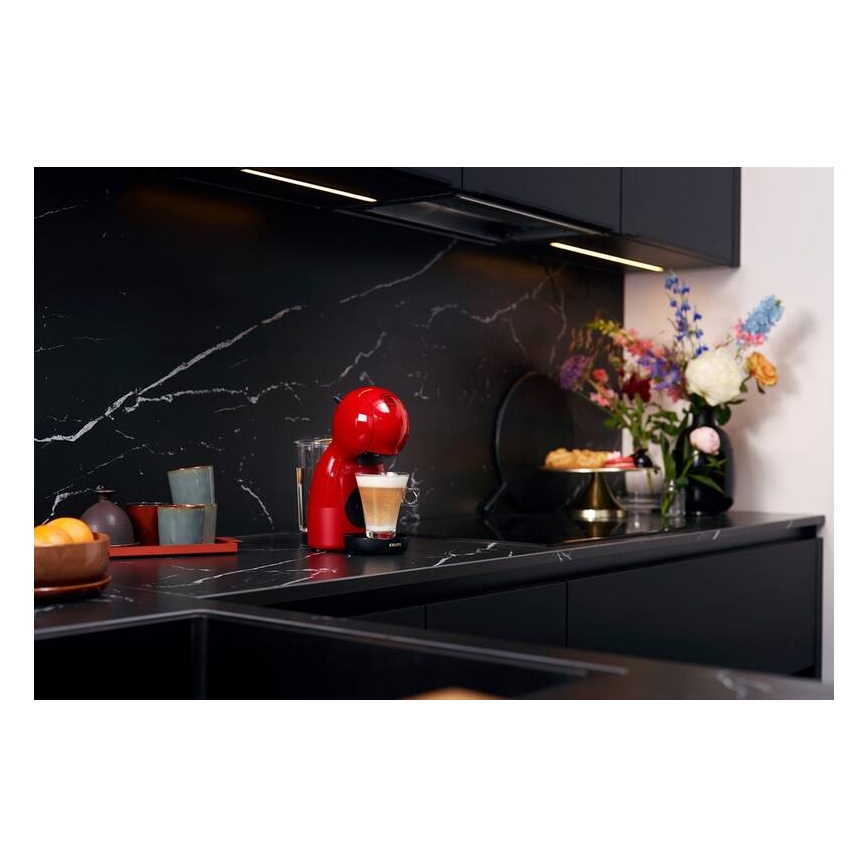 Krups - Capsule-koffiezetapparaat NESCAFÉ DOLCE GUSTO PICCOLO XS 1600W rood