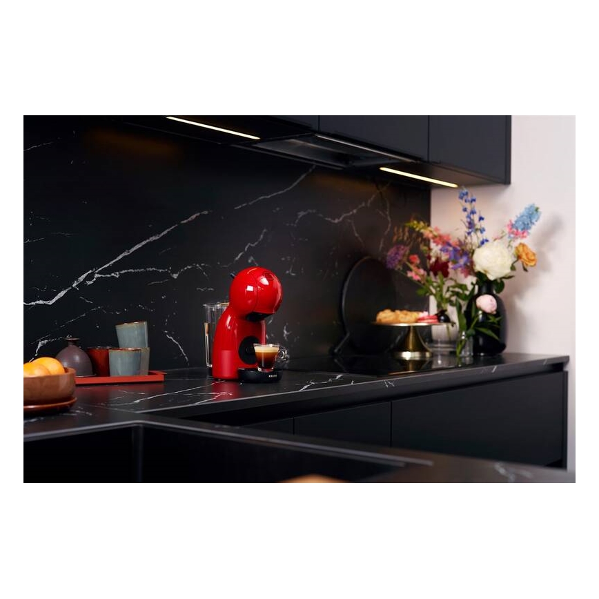 Krups - Capsule-koffiezetapparaat NESCAFÉ DOLCE GUSTO PICCOLO XS 1600W rood