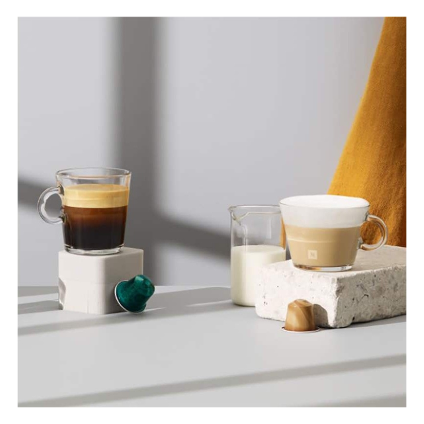 Krups - Capsule-koffiezetapparaat NESPRESSO Essenza mini 1310W/230V wit