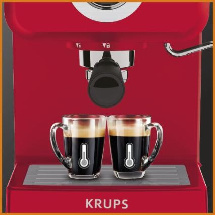 Krups - Espressomachine met filterhouder OPIO 1140W/230V