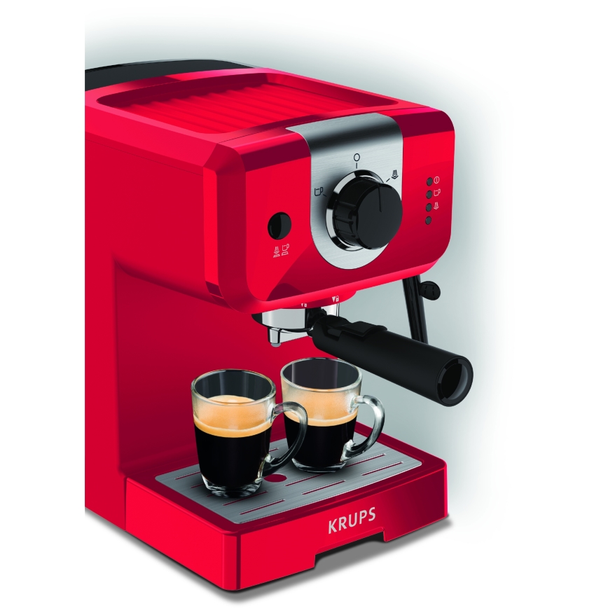 Krups - Espressomachine met filterhouder OPIO 1140W/230V