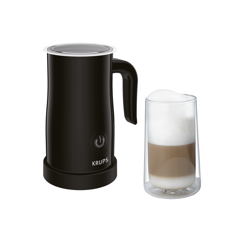 Krups - Melkopschuimer 300ml zwart