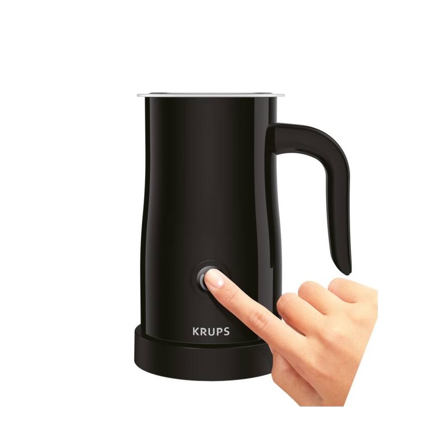 Krups - Melkopschuimer 300ml zwart
