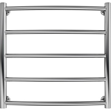 Ladder verwarmde handdoekradiator CLASSIC 102W/230V 50x53 cm roestvrij/glanzend chroom