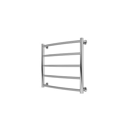 Ladder verwarmde handdoekradiator CLASSIC 102W/230V 50x53 cm roestvrij/glanzend chroom