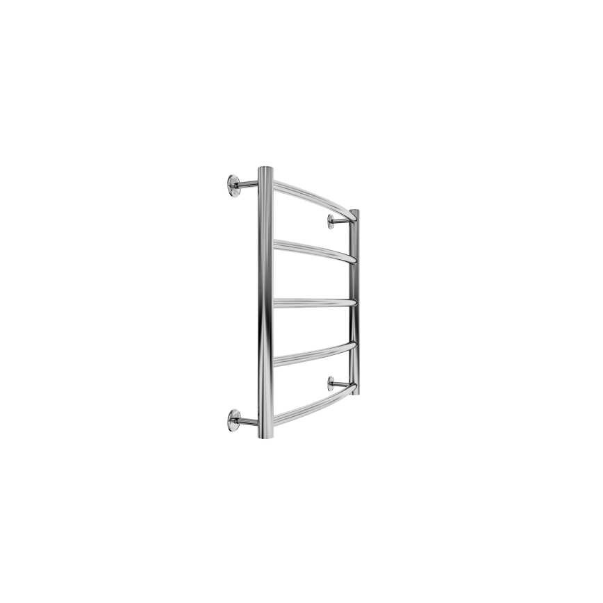 Ladder verwarmde handdoekradiator CLASSIC 102W/230V 50x53 cm roestvrij/glanzend chroom