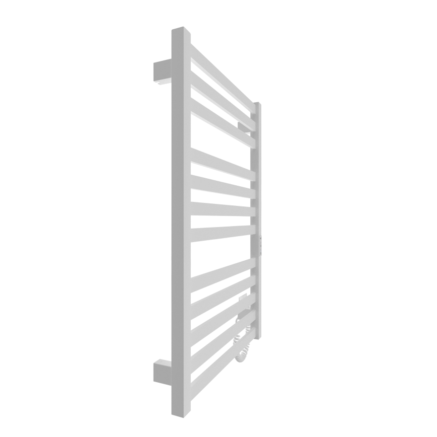 Ladder verwarmde handdoekradiator HF OXFORD 170W/230V 77x53 cm wit