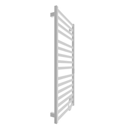 Ladder verwarmde handdoekradiator HF OXFORD 255W/230V 117x53 cm wit rechts