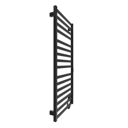 Ladder verwarmde handdoekradiator HF OXFORD 255W/230V 117x53 cm zwart