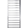Ladder verwarmde handdoekradiator TOKIO 260W/230V 120x53 cm roestvrij/glanzend chroom