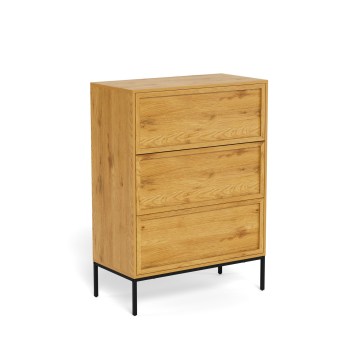 Ladekast ALIN 80x40 cm lichtbruin