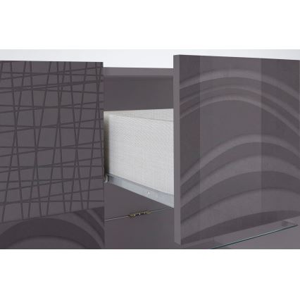 Ladekast ARIA antraciet