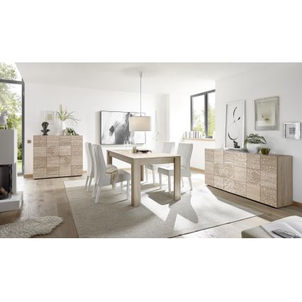 Ladekast ARIA Sonoma-eik