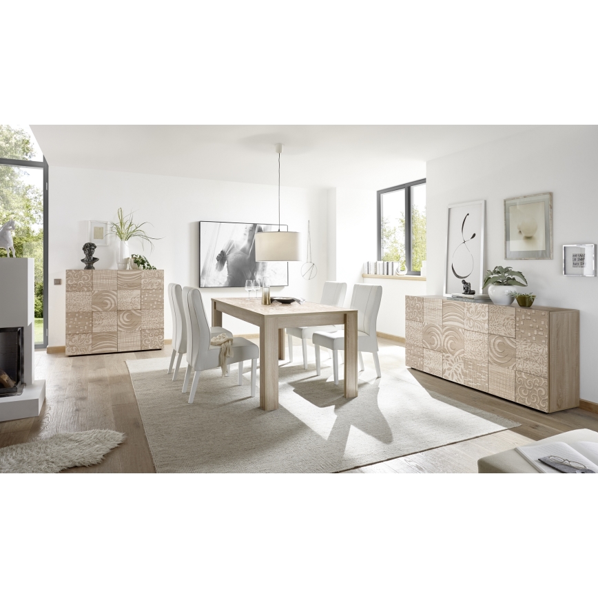 Ladekast ARIA Sonoma-eik