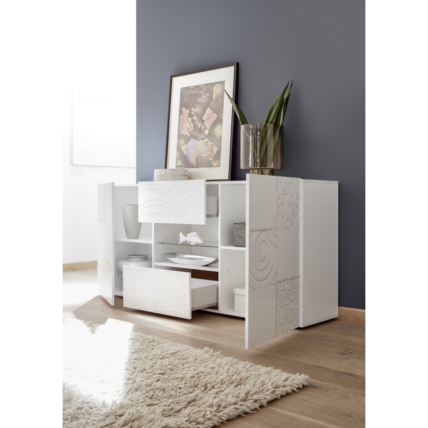 Ladekast ARIA wit
